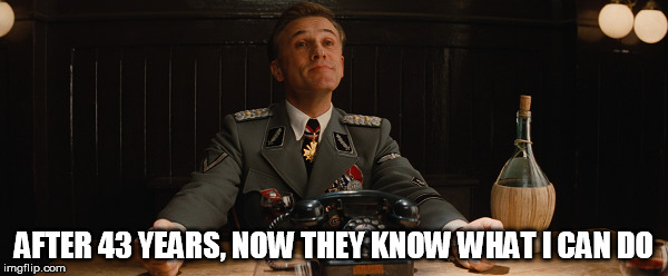 I have proven my acting acumen, now to await the calls